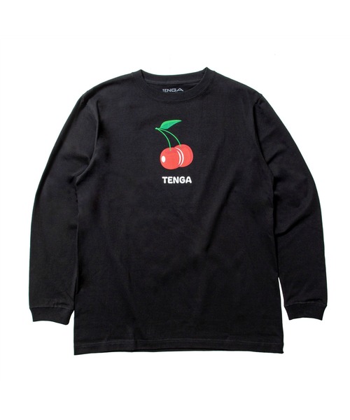 TENGA（テンガ） tシャツ TENGA Cherry 長袖Tシャツ メンズ レディース