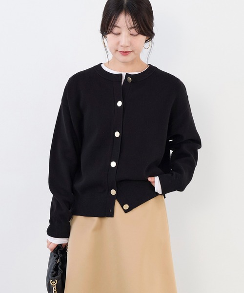 MICA&DEAL（マイカアンドディール） カーディガン 接結ニット