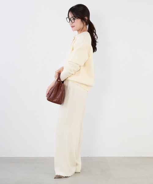 専用 新品マイカアンドディール カーディガン MICA&DEAL(マイカアンドディール) ラクーンVネックニットプルオーバー