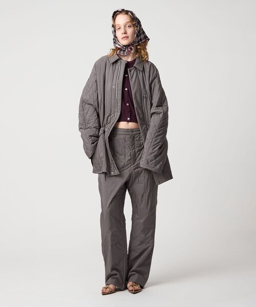 6 パンツ 「6(ROKU)」キルティング パンツ レディース : ZOZOTOWN