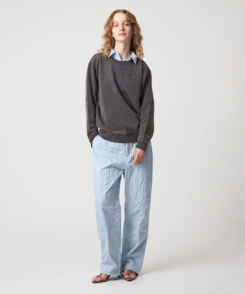 6 パンツ 「6(ROKU)」キルティング パンツ レディース : ZOZOTOWN