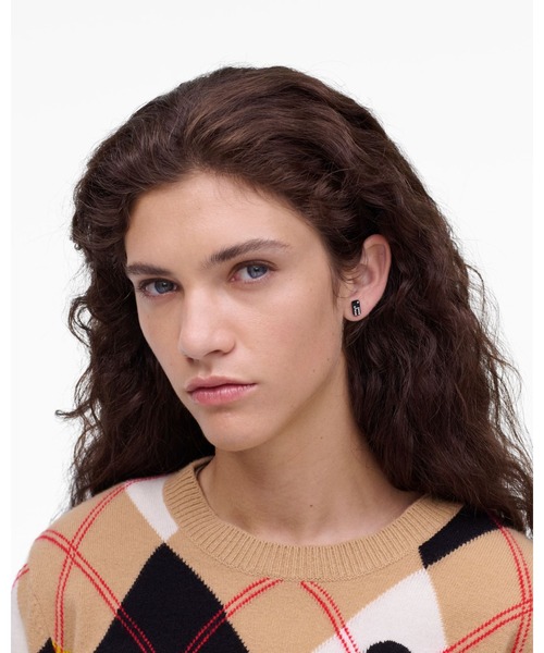 MARC JACOBS（マーク・ジェイコブス） ピアス DOMINO STUD EARRINGS/ザ