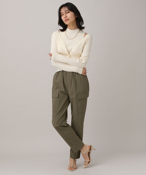 「BARNYARDSTORM」 ニットアンサンブル 1 ホワイト レディース_画像2