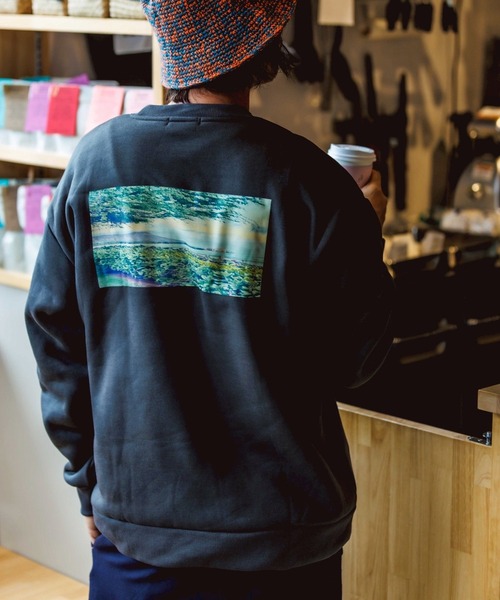 THE MILES トレーナー スウェット ellipsis イリップシス Crew Kneck