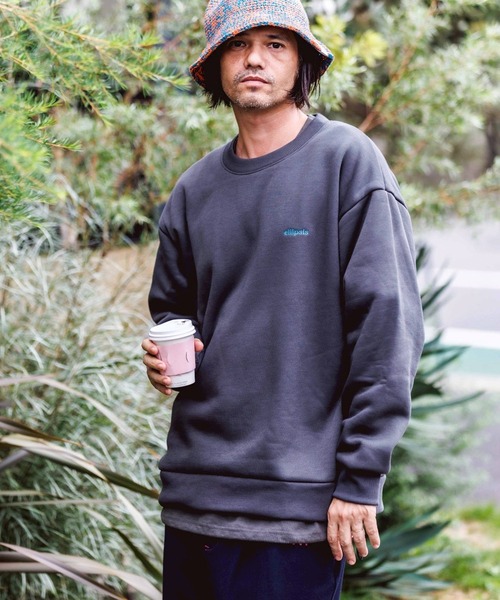 トップス Nothing Written Paper loose fit pullover Nothing Written Paper Loose Fit Pullover in Black – No.6 Store