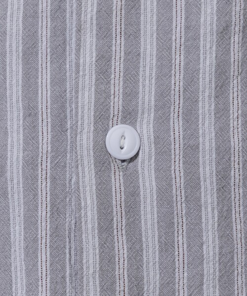 「HINSON」 長袖シャツ MEDIUM サックスブルー メンズ_画像8