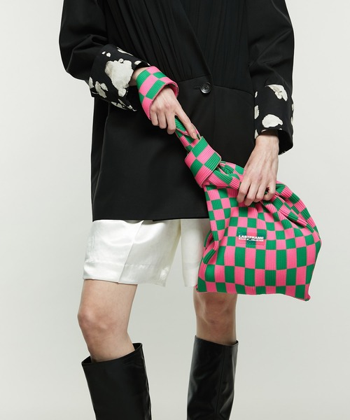 「LASTFRAME」 トートバッグ FREE ブラック レディース_画像7