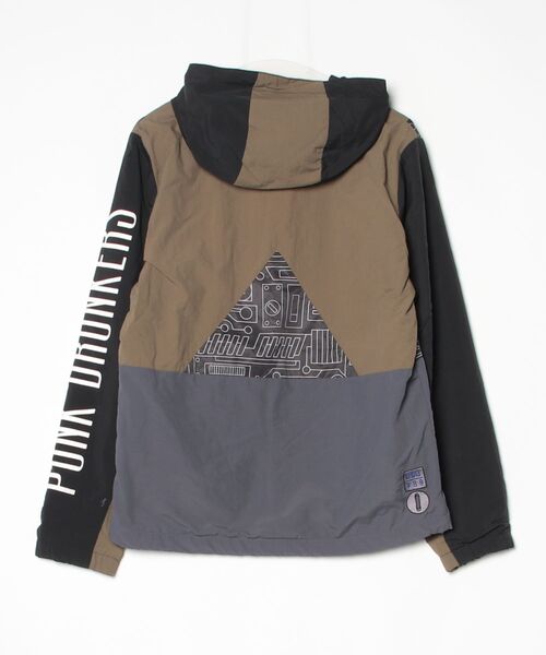 「PUNK DRUNKERS」 ナイロンブルゾン S グリーン レディース_画像2