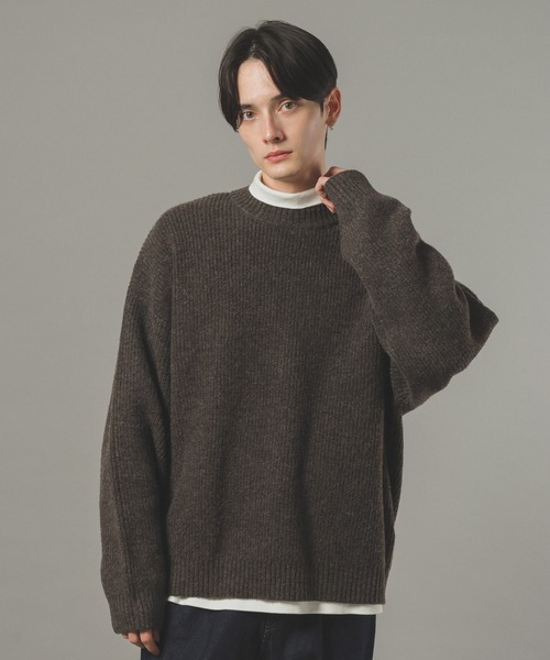 未使用　AP STUDIO（アパルトモン) ウールクルーネックニットセーター 2026年最新】Yahoo!オークション -「アパルトモン ニット