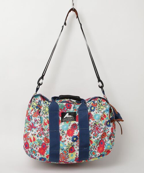 GREGORY（グレゴリー） 花柄ボストンバッグ - レッド レディース