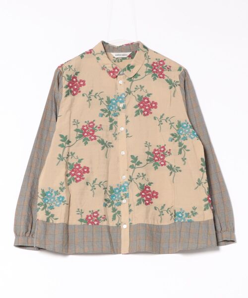 SUPER HAKKA（スーパーハッカ） ブラウス シャツ レーヨンナイロン