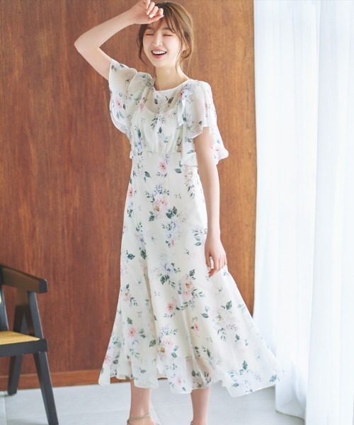 「WILLSELECTION」 半袖ワンピース MEDIUM ピンク レディースの画像