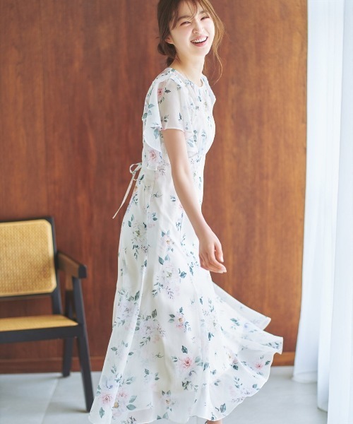 「WILLSELECTION」 半袖ワンピース MEDIUM ピンク レディースの画像