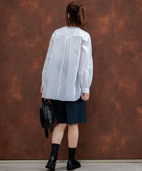 「23区」 長袖ブラウス 38 ブルー レディース_画像5