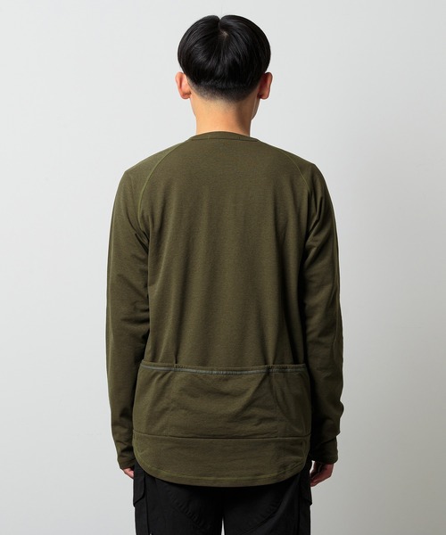 「narifuri」 長袖Tシャツ MEDIUM カーキ メンズ_画像7