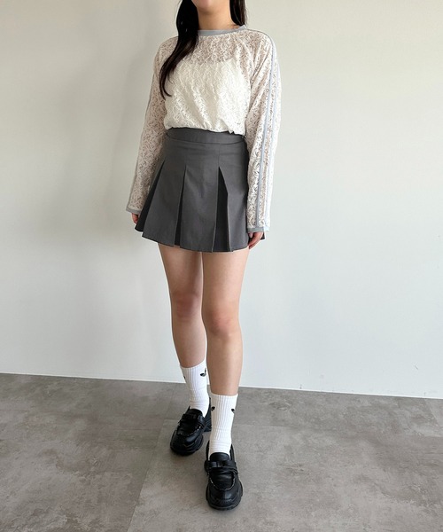 「apres jour mignon」 ミニスカート フリー ベージュ レディース_画像8