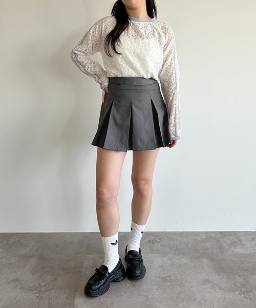 「apres jour mignon」 ミニスカート フリー ベージュ レディース_画像9