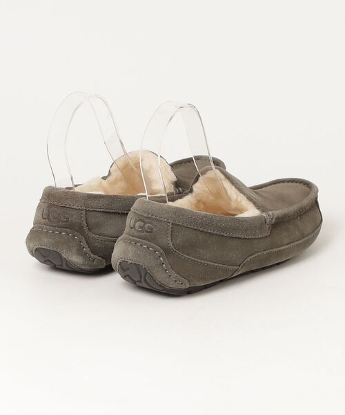 「UGG」 モカシンシューズ 26cm グレー メンズ_画像2
