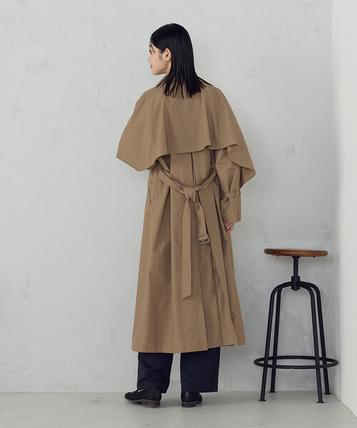 COMME CA ISM（コムサイズム） トレンチコート コート 卒業式 トレンチ