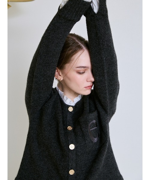 EIMY ISTOIRE（エイミーイストワール） ニット セーター Attachedcollr