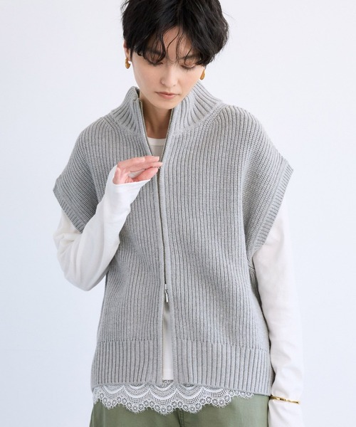 バンヤードストーム　ツイードベスト　ジレ バンヤードストーム ツイードベスト ジレ BARNYARDSTORM（バンヤード