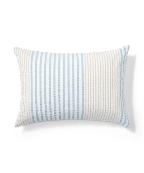 無印良品（MUJI） ベッド 寝具 綿 サッカー織 まくらカバー 50