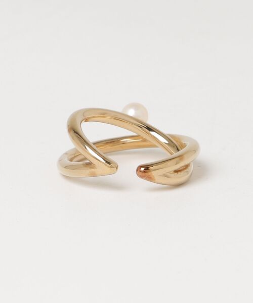 「ete」 リング #11 イエローゴールド レディース_画像2