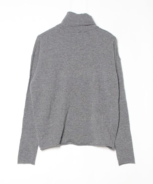 「MARW UNITED ARROWS」 タートルネックニット FREE グレー レディース_画像2