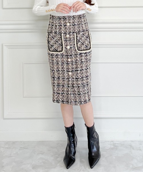 「MIIA」 スカート FREE ブラック レディース_画像5