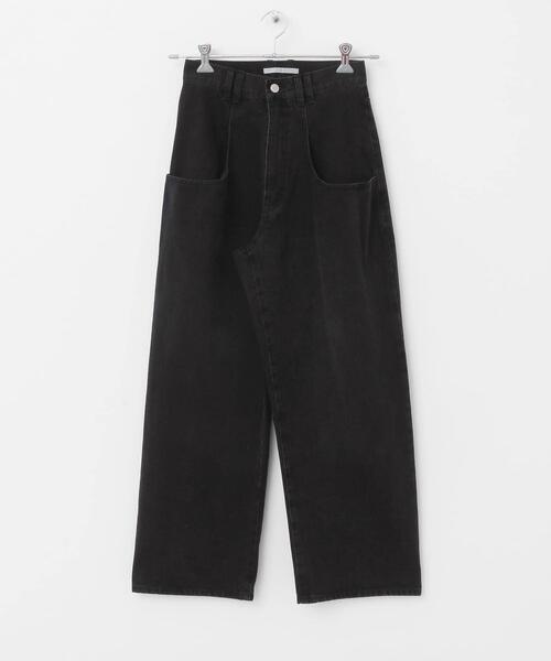 [KBF] Denim брюки 36 индиго голубой женский 