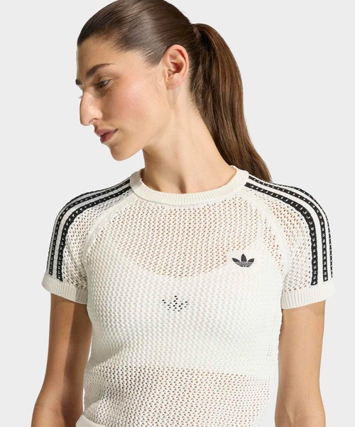 adidas（アディダス） tシャツ ニット クロシェ カリ ティー