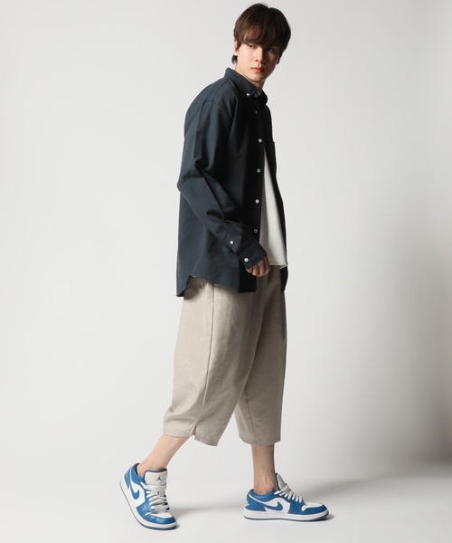 「ARCADE」 「GELEONE」長袖シャツ M ホワイト メンズ_画像8