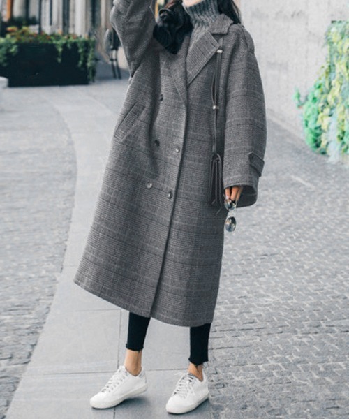 「Miniministore」 トレンチコート M ダークグレー レディース_画像5