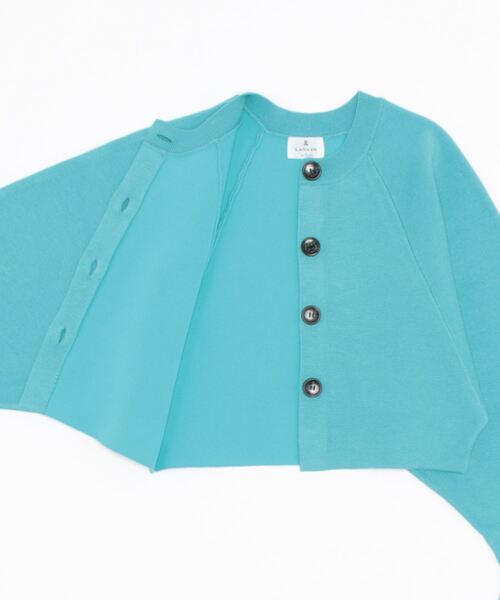 「LANVIN en Bleu」 カーディガン 38 ブルー レディース_画像5