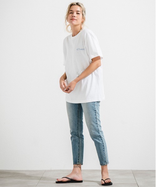 「OFFSHORE」 半袖Tシャツ L ブラック メンズ_画像4