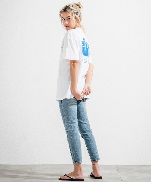 「OFFSHORE」 半袖Tシャツ L ブラック メンズ_画像5
