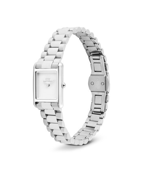 新品未使用 ダニエルウェリントン 腕時計 シルバー Daniel Wellington（ダニエルウェリントン） 腕時計 Bound Mini 3-Link