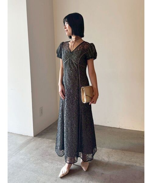 LAGUNAMOON（ラグナムーン） ドレス LADYスモールフラワーレース
