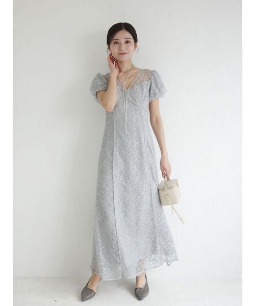 LAGUNAMOON（ラグナムーン） ドレス LADYスモールフラワーレース