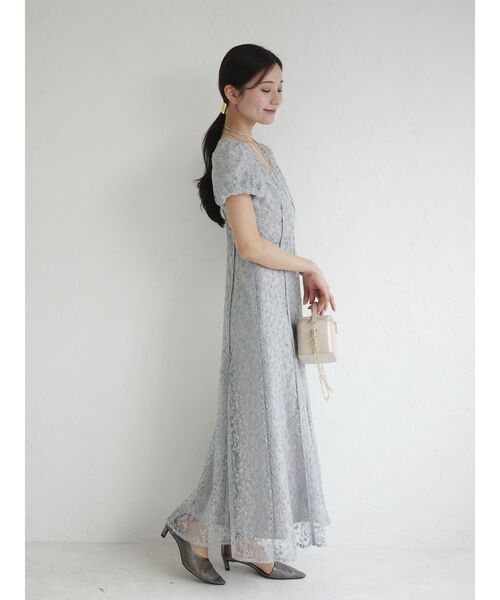LAGUNAMOON（ラグナムーン） ドレス LADYスモールフラワーレース