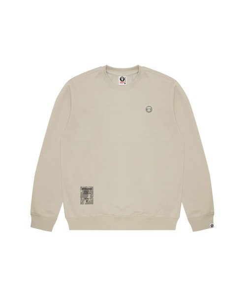 「AAPE BY A BATHING APE」 スウェットカットソー X-LARGE グレー系その他6 メンズ