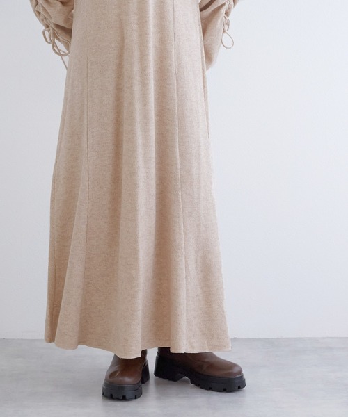 「w closet」 長袖ワンピース FREE ブルー レディース_画像6
