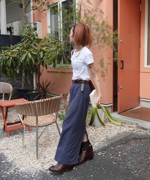 TEEN BOOP ロング スカート レトロチェックフィットSK : ZOZOTOWN