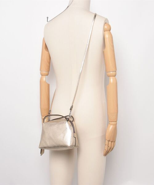 「GIANNI CHIARINI」 2WAYバッグ FREE シルバー レディースの画像