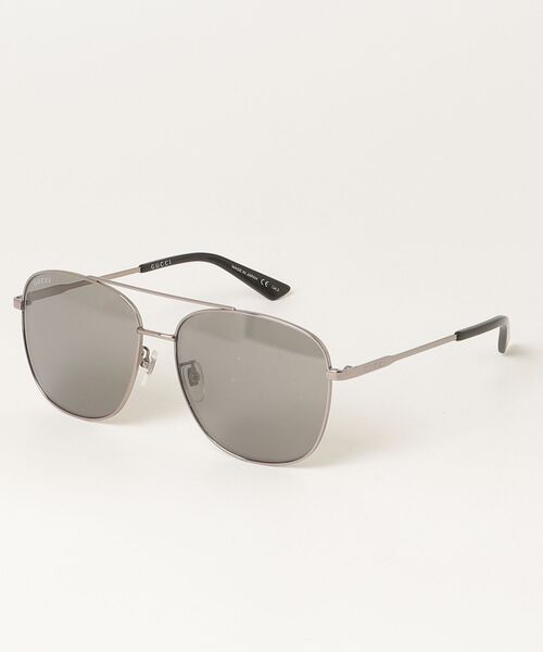 「GUCCI」 サングラス FREE シルバー レディース