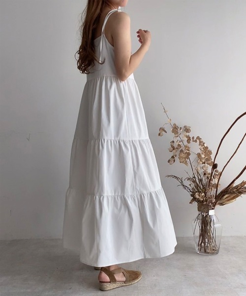 「FILLOU」 キャミソールワンピース X-LARGE ブラック レディース_画像5