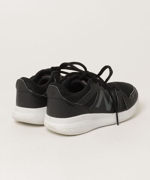 「New Balance」 「KIDS」ローカットスニーカー 18cm ブラック キッズ_画像2