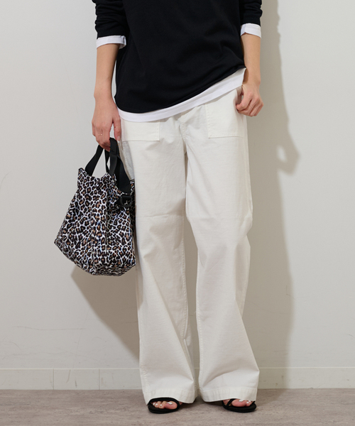 「JOURNAL STANDARD relume」 カーゴパンツ 34 ネイビー レディース_画像7