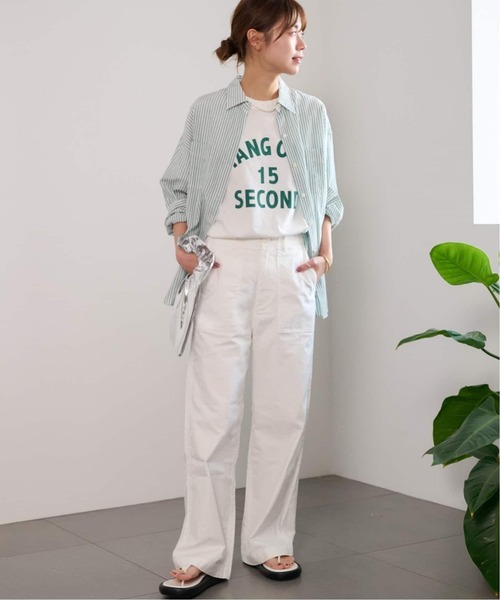 「JOURNAL STANDARD relume」 カーゴパンツ 34 ネイビー レディース_画像9