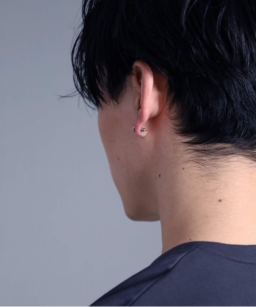 「LION HEART」 ピアス(片耳用) ONE SIZE シルバー メンズ_画像7